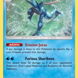 Greninja 9/18 Holofoil Detective Pikachu Greninja 9/18 Holofoil Detective Pikachu