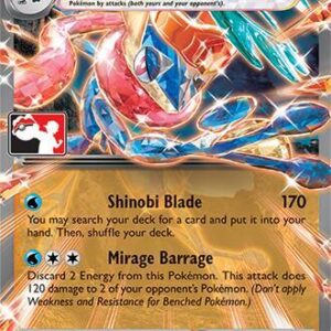 Greninja ex 106/167 Holofoil Prize Pack Series Cards