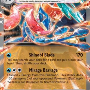 Greninja ex 106/167 Holofoil SV06: Twilight Masquerade