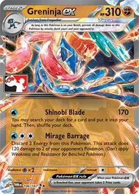 Greninja ex | 106/167 | Holofoil | Prize Pack Series Cards