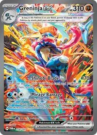 Greninja ex | 214/167 | Holofoil | SV06: Twilight Masquerade