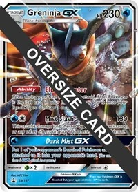 Greninja GX | SM197 (SM Black Star Promo) | Holofoil | Jumbo Cards