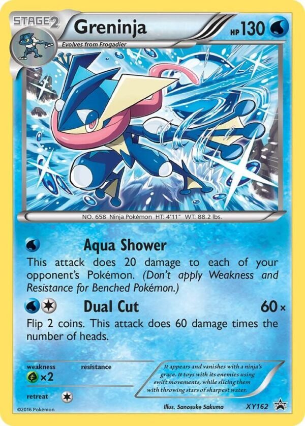 Greninja XY162 Holofoil XY Promos Greninja XY162 Holofoil XY Promos