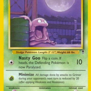 Grimer 078/110 Reverse Holofoil Legendary Collection