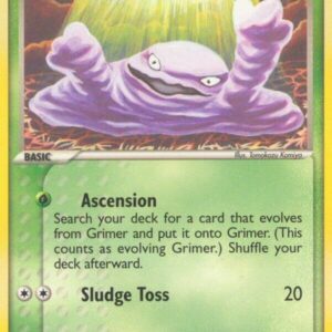 Grimer 54/92 Reverse Holofoil Legend Maker