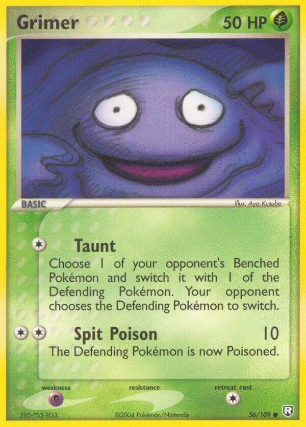 Grimer 56/109 Reverse Holofoil Team Rocket Returns Grimer 56/109 Reverse Holofoil Team Rocket Returns