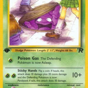 Grimer 57/82 1st Edition Team Rocket Grimer 57/82 1st Edition Team Rocket