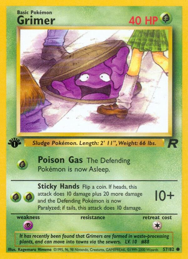 Grimer 57/82 Unlimited Team Rocket Grimer 57/82 Unlimited Team Rocket