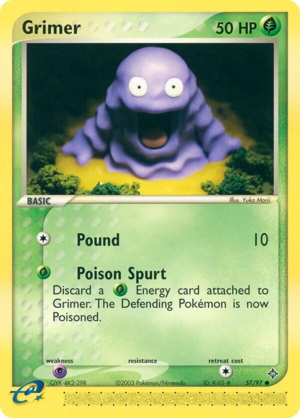 Grimer 57/97 Normal Dragon Grimer 57/97 Normal Dragon