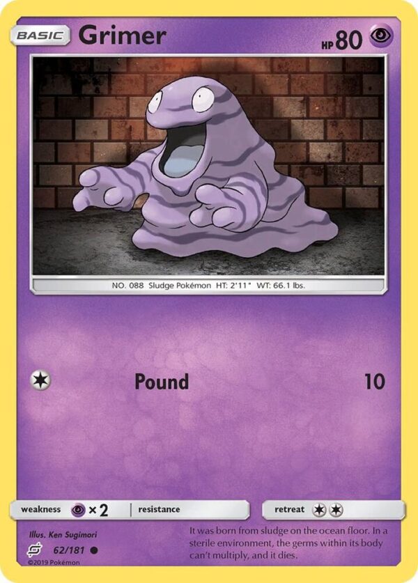 Grimer 62/181 Normal SM – Team Up
