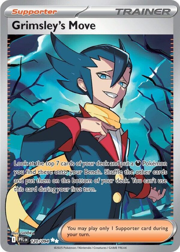 Grimsley’s Move 120/094 Holofoil ME02: Phantasmal Flames
