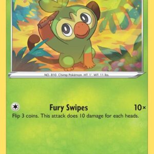 Grookey (010) 010/202 Reverse Holofoil SWSH01: Sword & Shield Base Set Grookey (010) 010/202 Reverse Holofoil SWSH01: Sword & Shield Base Set