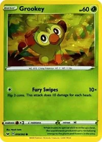 Grookey | 010/202 (Cosmos Holo) | Holofoil | Blister Exclusives