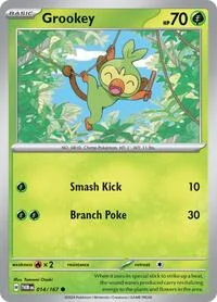 Grookey | 014/167 | Reverse Holofoil | SV06: Twilight Masquerade