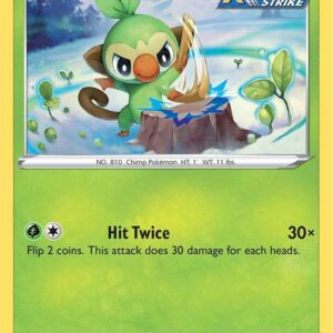 Grookey 016/198 Normal SWSH06: Chilling Reign