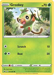 Grookey 11/202 (Premium Collection) 011/202 Holofoil Miscellaneous Cards & Products