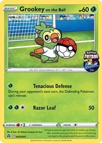 Grookey on the Ball | 003/005 (Pokemon Futsal) | Normal | Miscellaneous Cards & Products Grookey on the Ball | 003/005 (Pokemon Futsal) | Normal | Miscellaneous Cards & Products