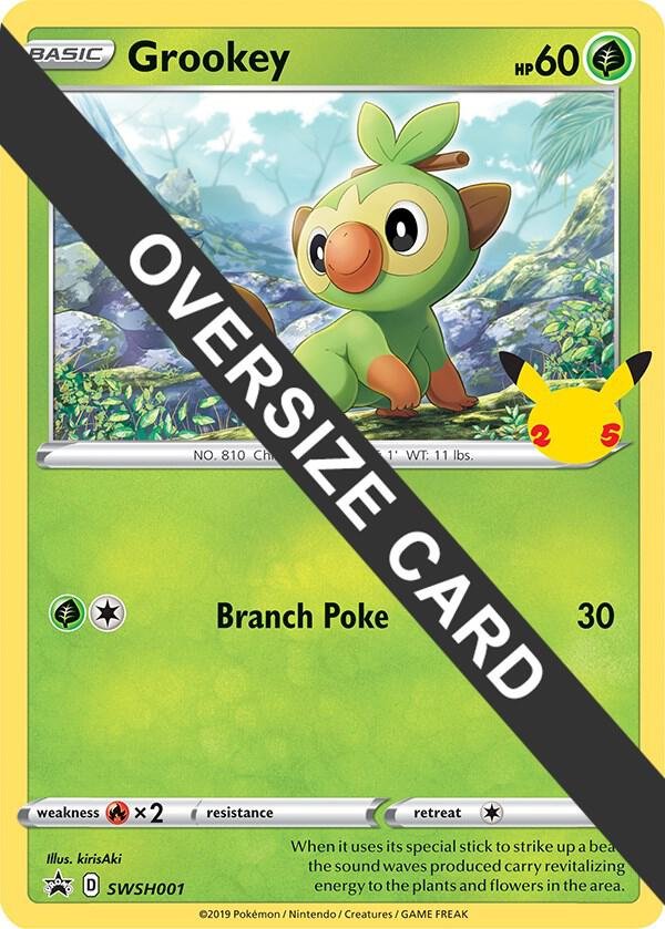 Grookey SWSH001 Normal First Partner Pack Grookey SWSH001 Normal First Partner Pack