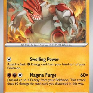 Groudon 049/131 Reverse Holofoil SV: Prismatic Evolutions