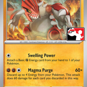 Groudon 093/182 Normal Prize Pack Series Cards