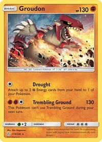 Groudon | 113/236 | Normal | SM - Cosmic Eclipse