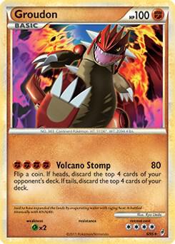 Groudon 6/95 (Call of Legends) 006/095 Normal Deck Exclusives