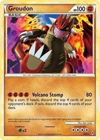 Groudon | 6/95 | Reverse Holofoil | Call of Legends