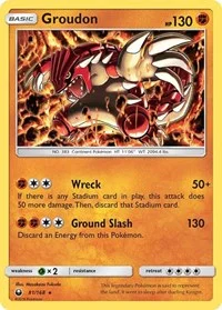 Groudon | 81/168 | Holofoil | SM - Celestial Storm