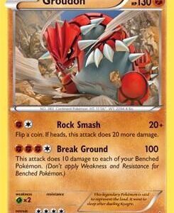 Groudon 84/160 (XY Primal Clash) 084/160 Holofoil Deck Exclusives