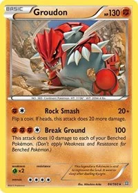 Groudon | 84/160 | Reverse Holofoil | XY - Primal Clash