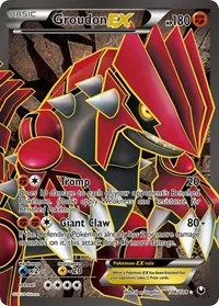 Groudon EX (106 Full Art) | 106/108 | Holofoil | Dark Explorers