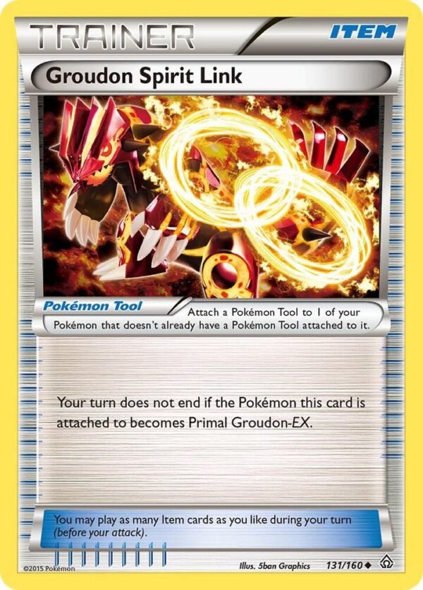 Groudon Spirit Link 131/160 Normal XY – Primal Clash
