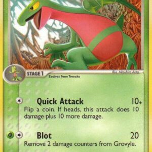Grovyle 007/017 Normal POP Series 4