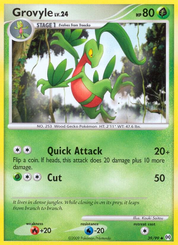 Grovyle (39) 39/99 Reverse Holofoil Arceus Grovyle (39) 39/99 Reverse Holofoil Arceus