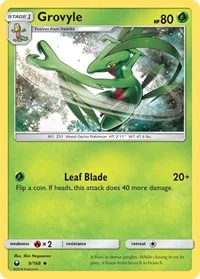 Grovyle | 9/168 | Normal | SM - Celestial Storm