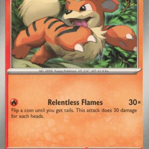 Growlithe 030/198 Reverse Holofoil SV01: Scarlet & Violet Base Set