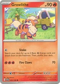 Growlithe | 031/198 | Normal | SV01: Scarlet & Violet Base Set