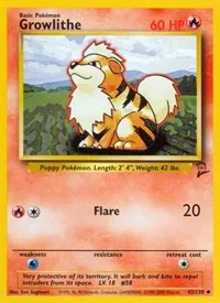Growlithe | 042/130 | Normal | Base Set 2