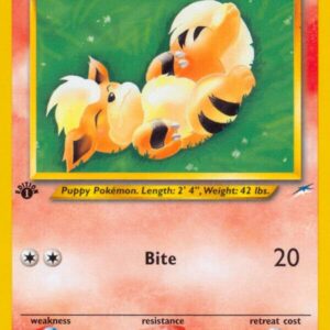 Growlithe 068/105 1st Edition Neo Destiny Growlithe 068/105 1st Edition Neo Destiny