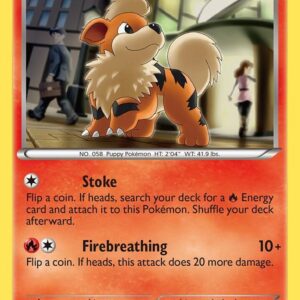 Growlithe (10) 10/99 Reverse Holofoil Next Destinies