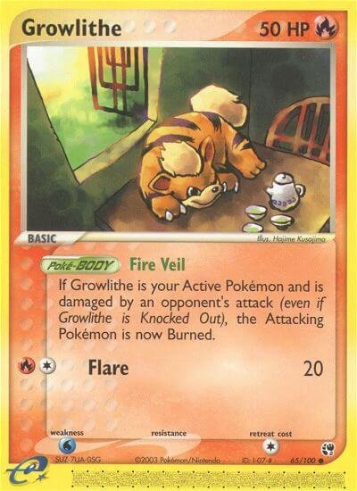 Growlithe 65/100 Normal Sandstorm Growlithe 65/100 Normal Sandstorm