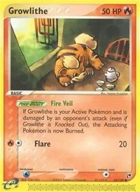 Growlithe | 65/100 | Reverse Holofoil | Sandstorm Growlithe | 65/100 | Reverse Holofoil | Sandstorm