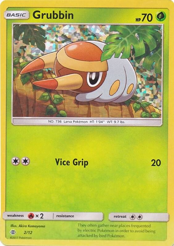 Grubbin 2/12 002/012 Holofoil McDonald’s Promos 2017 Grubbin 2/12 002/012 Holofoil McDonald’s Promos 2017