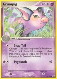 Grumpig | 030/106 | Reverse Holofoil | Emerald Grumpig | 030/106 | Reverse Holofoil | Emerald
