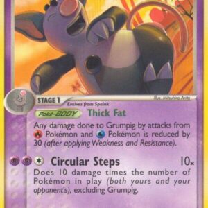 Grumpig 20/100 Reverse Holofoil Crystal Guardians Grumpig 20/100 Reverse Holofoil Crystal Guardians