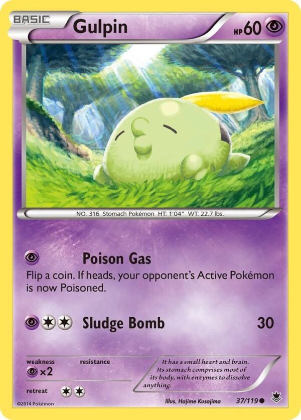 Gulpin 37/119 Normal XY – Phantom Forces