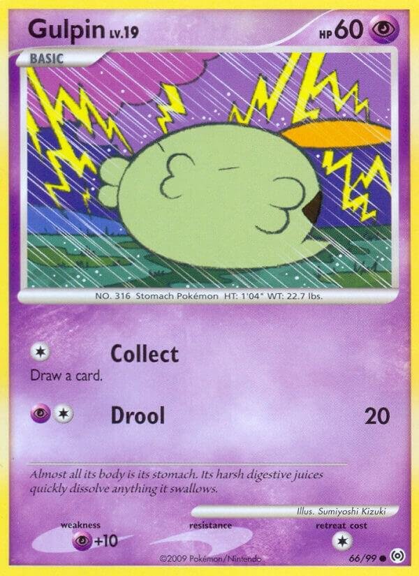 Gulpin (66) 66/99 Reverse Holofoil Arceus Gulpin (66) 66/99 Reverse Holofoil Arceus
