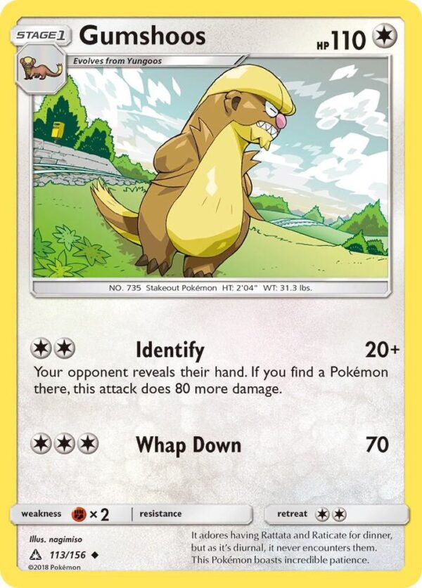 Gumshoos 113/156 Normal SM – Ultra Prism