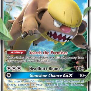 Gumshoos GX 110/149 Holofoil SM Base Set