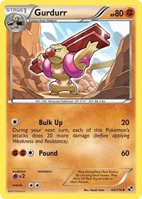 Gurdurr | 60/114 | Reverse Holofoil | Black and White